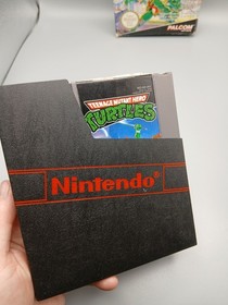 Teenage Mutant Hero Turtles Ninja NES Nintendo PAL Boxed Set with Manual 90s