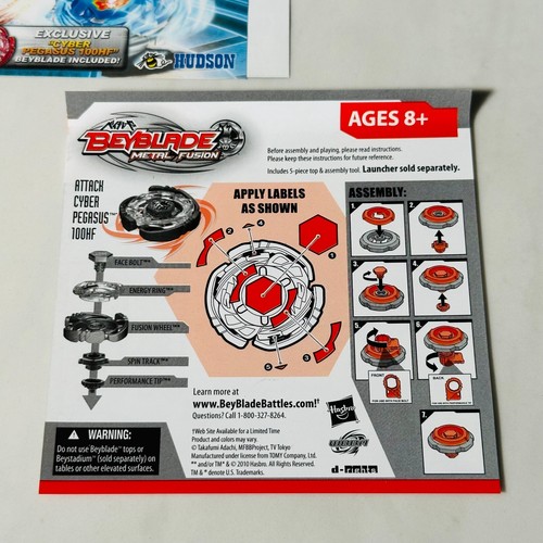 Beyblade Metal Fusion per Nintendo DS - **SOLO MANUALE - NO GIOCO** - Foto 2 di 5