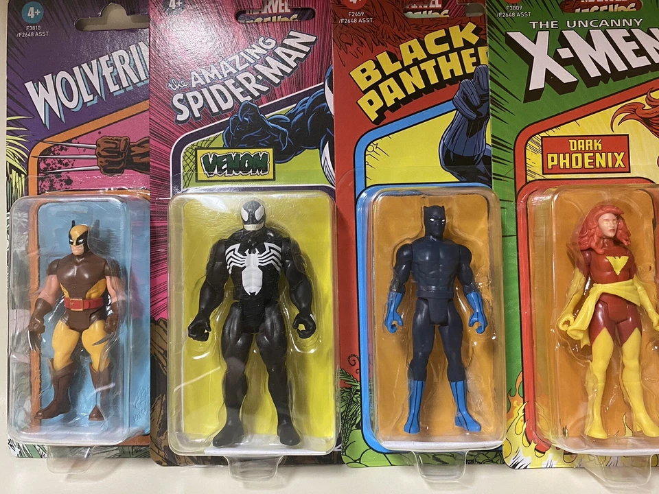 Kenner Marvel Legends 2021 retro 3,75” figuras lote de 4 nuevas en caja Foto 2 de 4