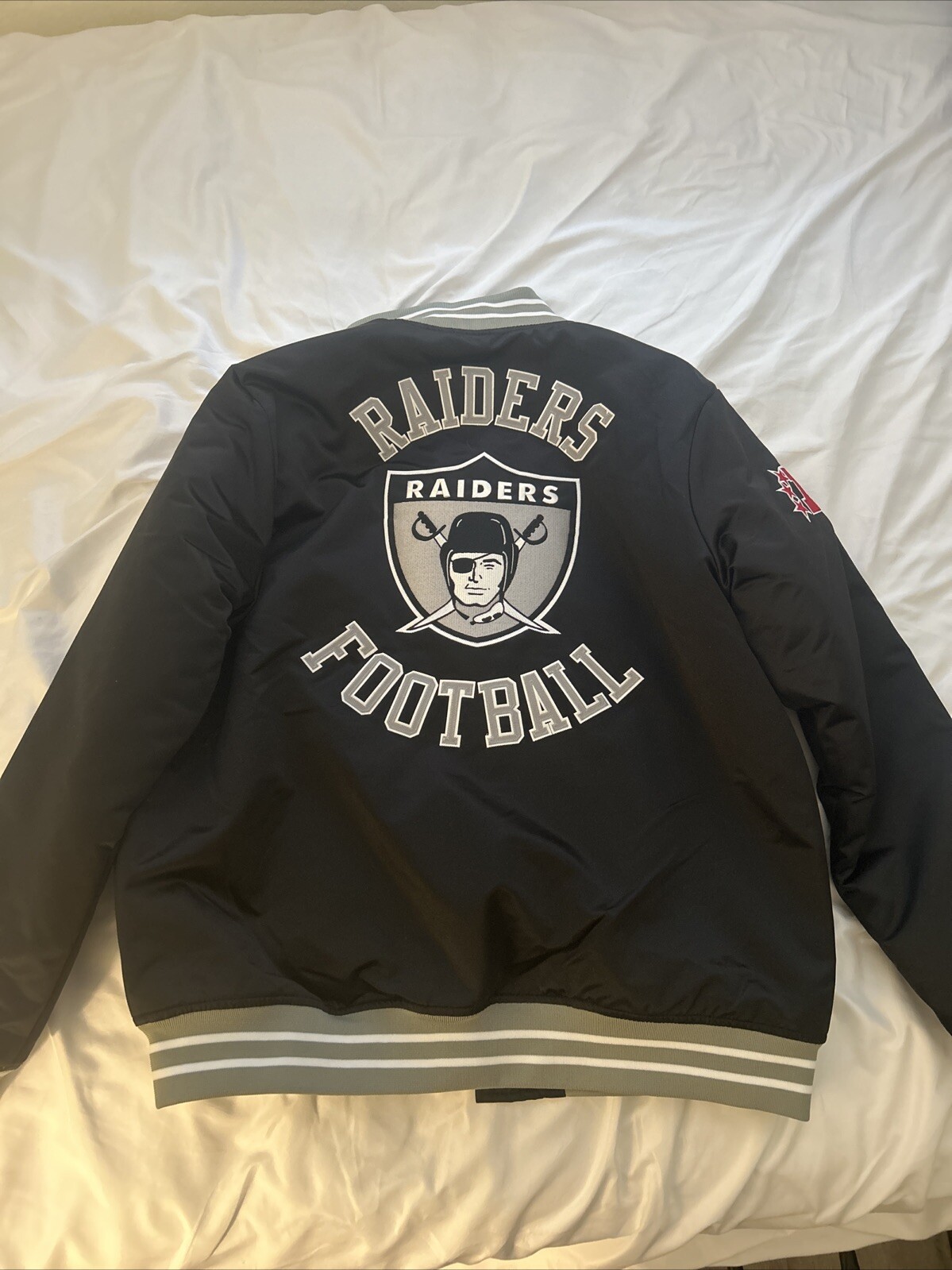 Oakland Raiders Jacket Throwback Mitchell & Ness - image 2