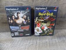PlayStation 2 Video Games: WWE Smack Down vs. Raw 2010 and Hard Rock Casino