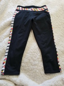 Gold Cropped Leggings XXS 