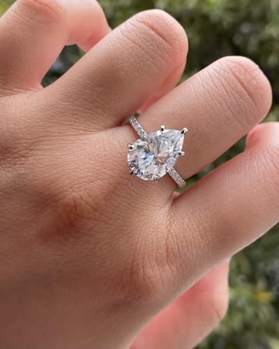 IGI Certified 1.50 CTW Round Cut Cluster Lab Grown Diamond Ring 14k Gold E/VVS - Video 1 of 1