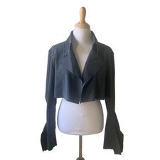 M2057 By Maria Pinto Grace 2 Jacket In Cargo Gray Size Xl Nwt