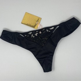Agent Provocateur Ordella SOIREE Black Thong AP4 Large NWT $290