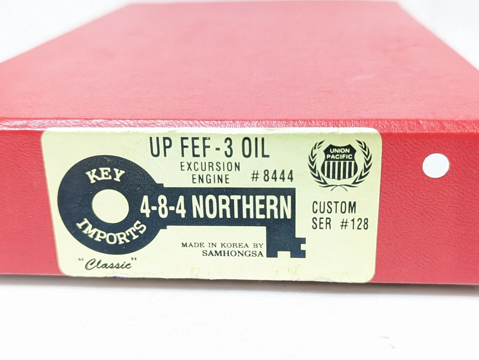 N gauge Key Imports brass UP 4-8-4 FEF-3 steam locomotive-DCC-8444. - Image 2 of 4