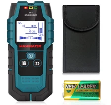 HANMATEK Stud Finder Wall Scanner with HD LCD Display & Audio Alarm