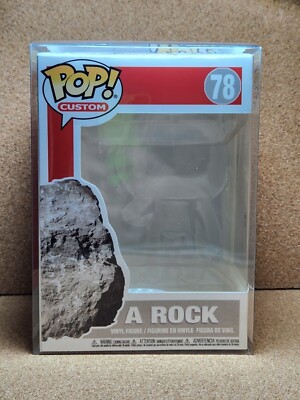 Custom Funko Meme Box - A Rock funny lol meme box white elephant
