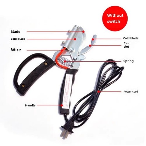 Electric Piglet Tail BreakerPiglet Tail ClipperTail Clipper with Switch - Picture 8 of 13