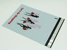 300 10x13 Lets Go Shopping Designer Poly Mailers Envelopes Boutique Custom Bags