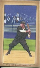 Pete Hill Collectible Card - 2005 Helmar Brewing Co.