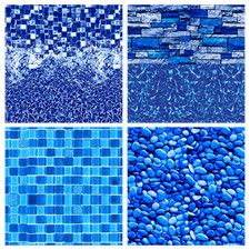 LinerWorld Above Ground Pool Liner Overlap or Beaded Round or Oval All Sizes LinerWorld Above Ground Pool Liner Overlap or Beaded Round or Oval All Sizes - Image 1