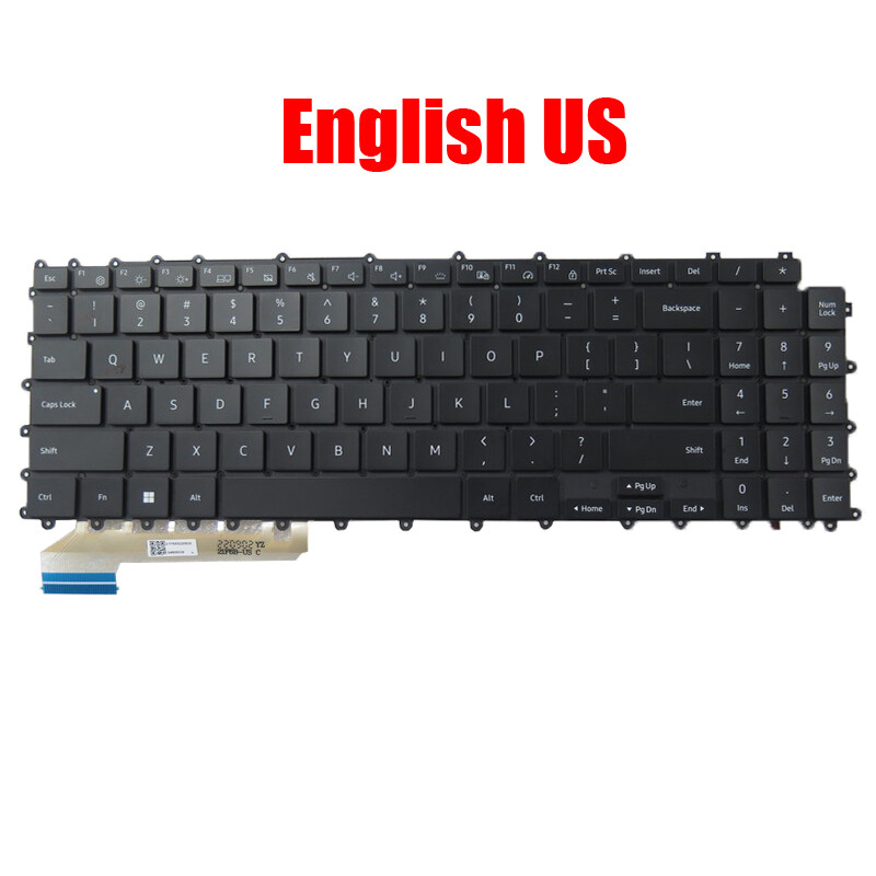 New For Samsung Galaxy Book3 NP960QFG 960QFG US English