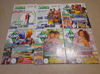 DIE SIMS 3 offizielles Magazin Jahrgang 2014 plus DVD viele Objekte Top