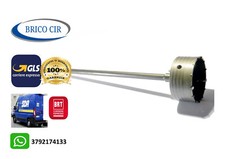 FRESA A TAZZA MM 100 CAROTATRICE CON ASTA SDS MAX  600 MM CEMENTO MURO MATTONI