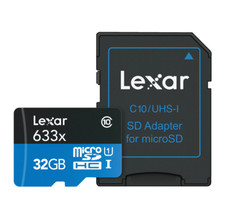 Lexar 32 gb -Rugged Micro SD - Lexar v10