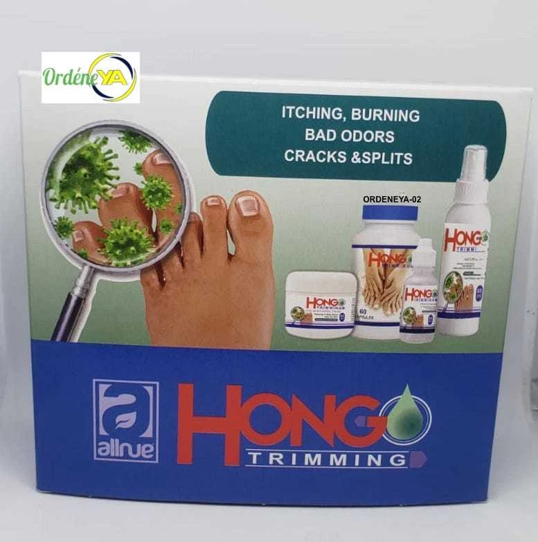 Kit de recorte Hongo 4 piezas sistema de cuidado de uñas y pies tapas spray, crema, tratamiento de uñas Foto 3 de 4