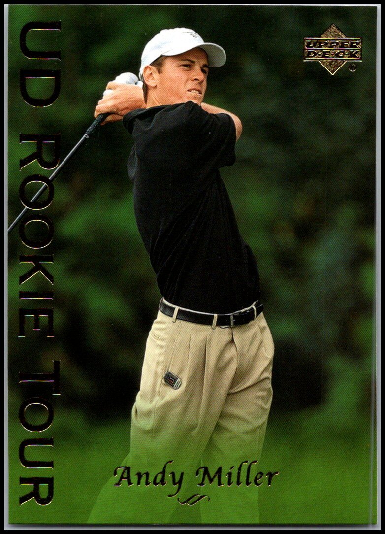 2003 UD Upper Deck Golf #46 Andy Miller - Rookie RC FREE SHIPPING!