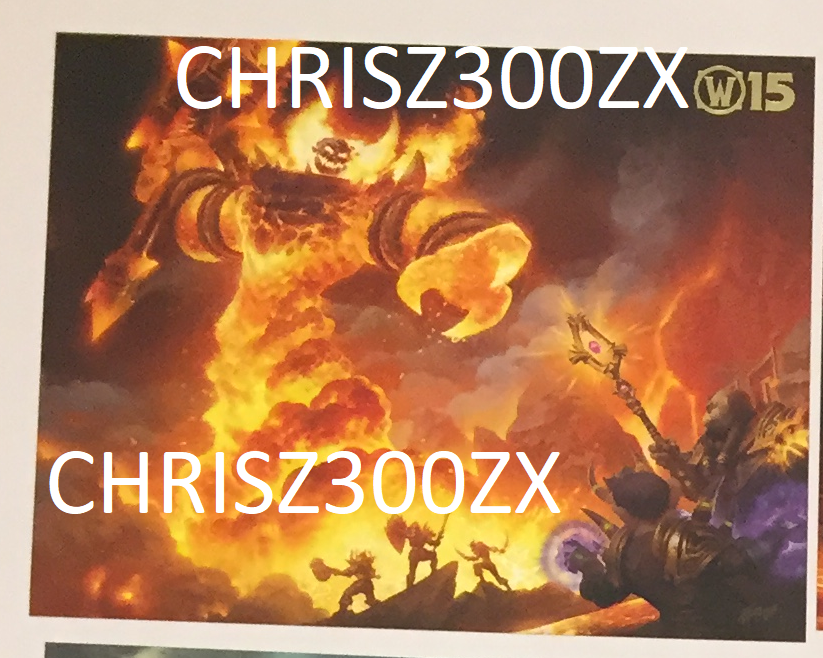 ワールド・オブ・ウォークラフト15周年記念 ラグナロス スタチュー