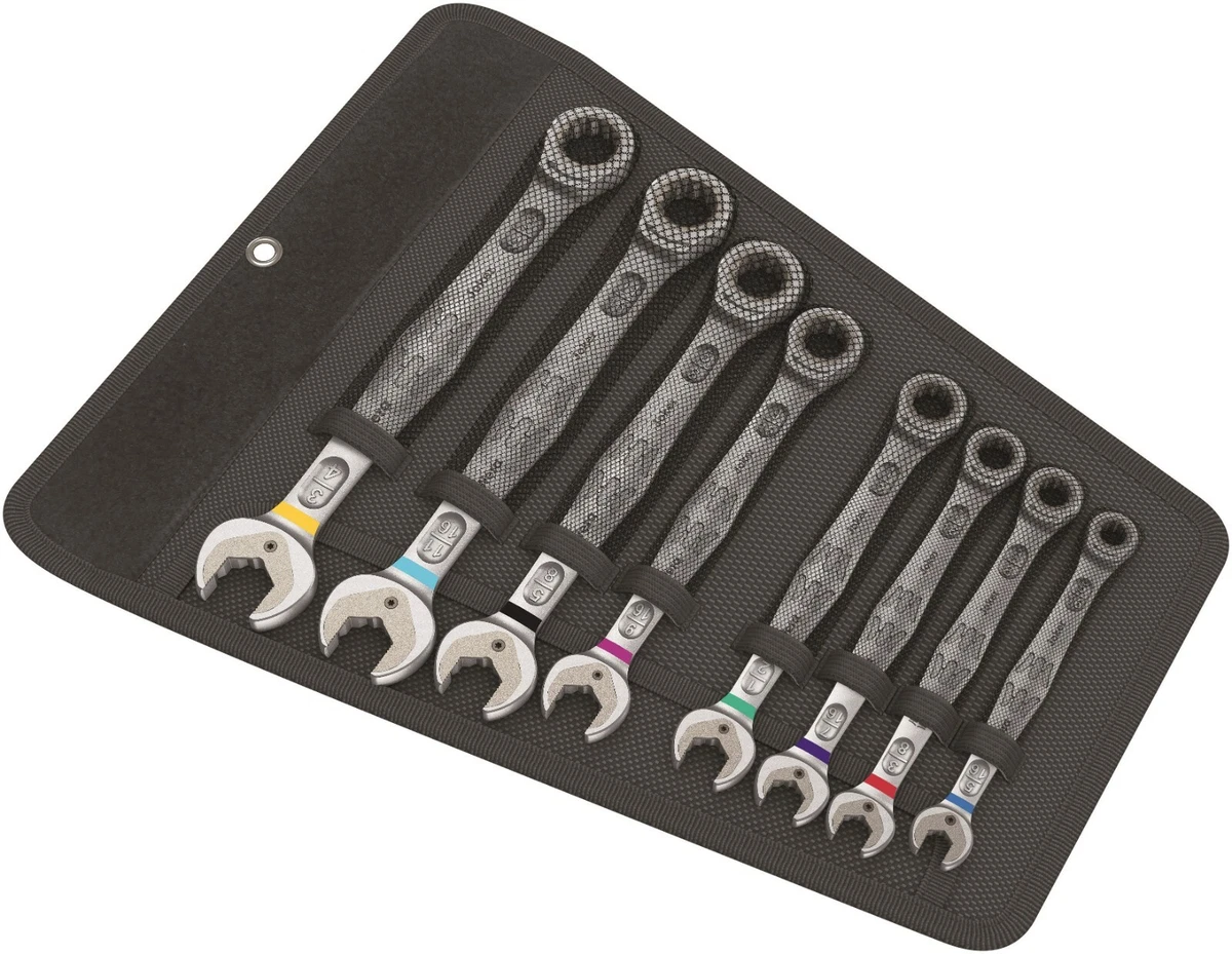 Wera Tools 6000 Joker 4 Imperial 1 Combination Ratchet Wrench Set 