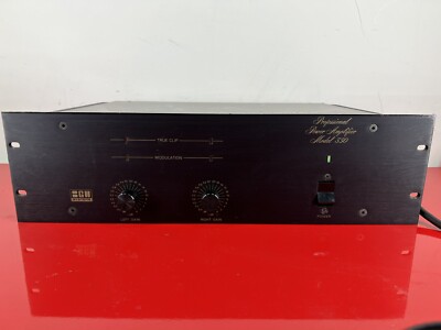 1991 BGW 350 Power Amplifier Rare