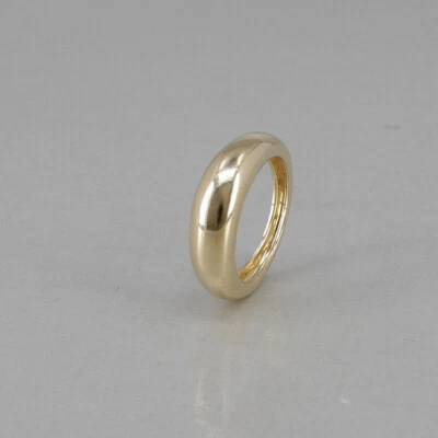 Ring in 750/18k Gelbgold ohne Besatz Ringweite: 54 - Bild 1 von 4
