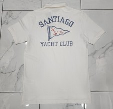 Polo Ralph Lauren Santiago Yacht Club Classic Fit Polo Shirt SIZE XS