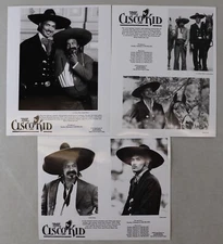 The Cisco Kid Official 8x10 Press Photos (3) CheeMarin Jimmy Smits 1993 TV