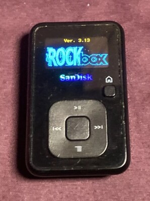 SanDisk Sansa Clip+ 8GB Digital Media MP3 Player Black . Works great, good cond.