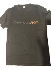 CALVIN KLEIN Mens T-Shirt Black XL