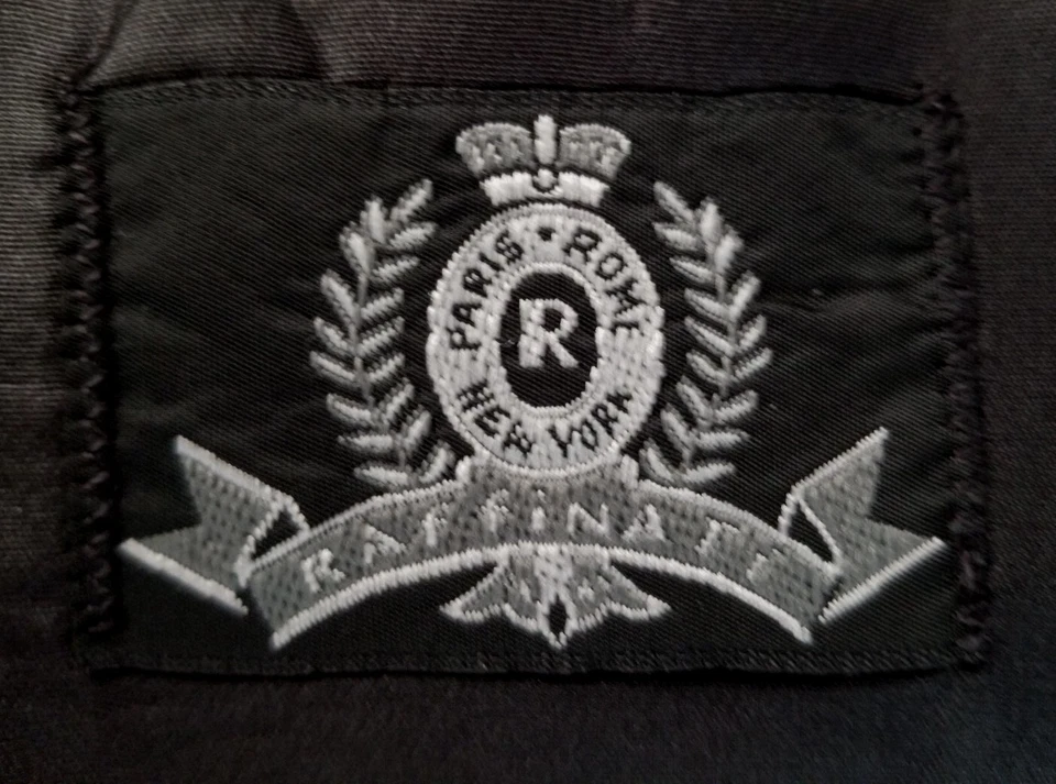 52L Vintage Raffianti Frock Blazer Tail Coat Black Jacket Tuxedo Coat - Image 4 of 4