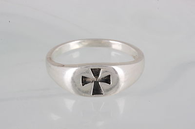 CROSS SILVER925 RING SIZE約18.5号OLD刻印A＆G CROSS SILVER925 RING SIZE約18.5号OLD刻印A＆G A&G Sterling Silver