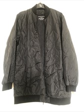 Majestic Filatures Black Lightly Padded Jacket Size 14 Bnwt