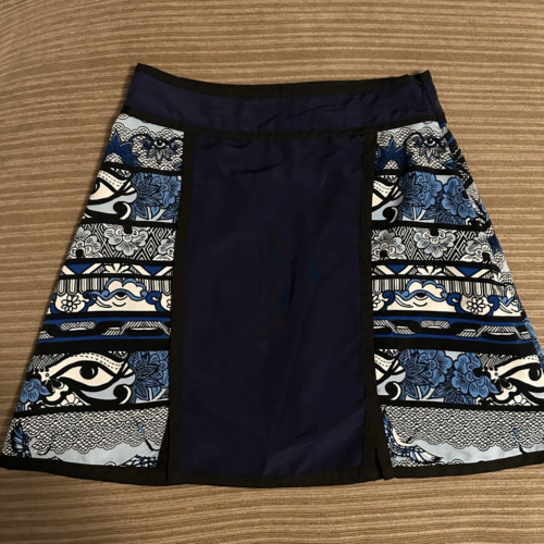 River Island navy skirt size 6