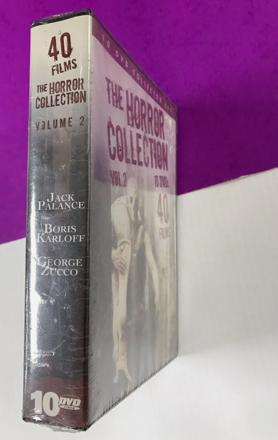 The HORROR COLLECTION Vol. 2 (10 DVDS/40 Films) 2008 NEW SEALED DVD ...