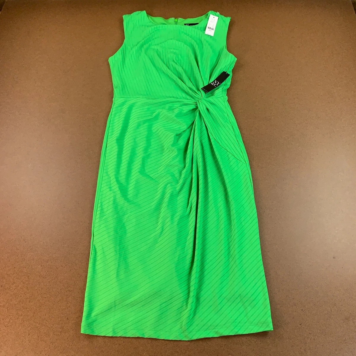 Robe Sheath (carrée) New York & Company - Taille XS - Avec Lacets - Manches 3/4 - Neuve Avec étiquettes