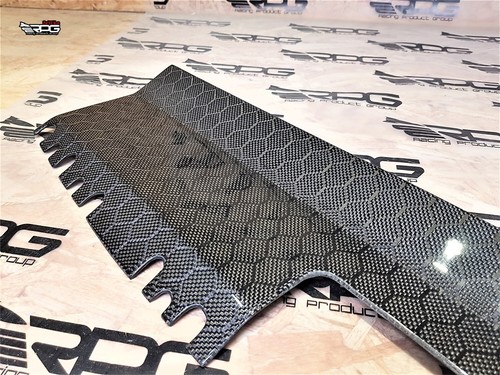 Placa de enfriamiento de cubierta de radiador de carbono de nido de abeja RPG para 15-21 Subaru WRX STi VA - Imagen 10 de 10