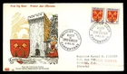 Mayfairstamps France FDC 1955 dual Comtat Venaissin First Day Cover aaw_48767