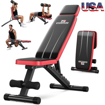 Adjustable Weight Bench Foldable Incline Bench Foldable Dumbbell Bench Home Gym