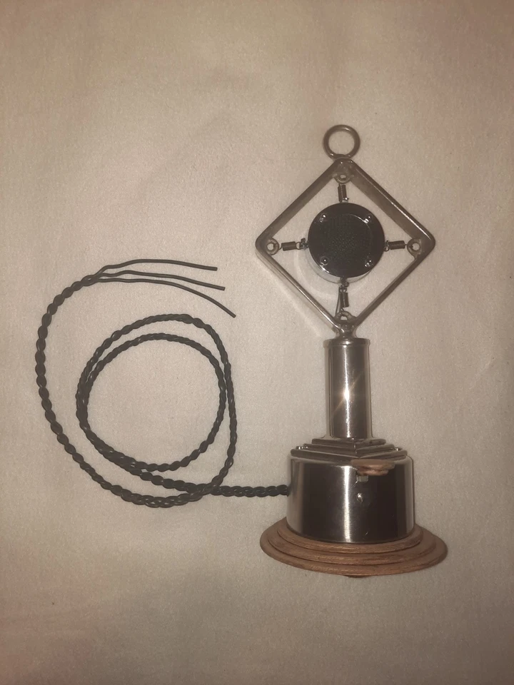 CB-Funk / Amateurfunk Mikrofon Microphone Kapsel Spinne PTT Push-To-Talk Vintage - Bild 2 von 4