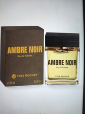 Yves Roches Parfum Homme Ambre Noir 50 Ml Neuf Nouvelle Generation