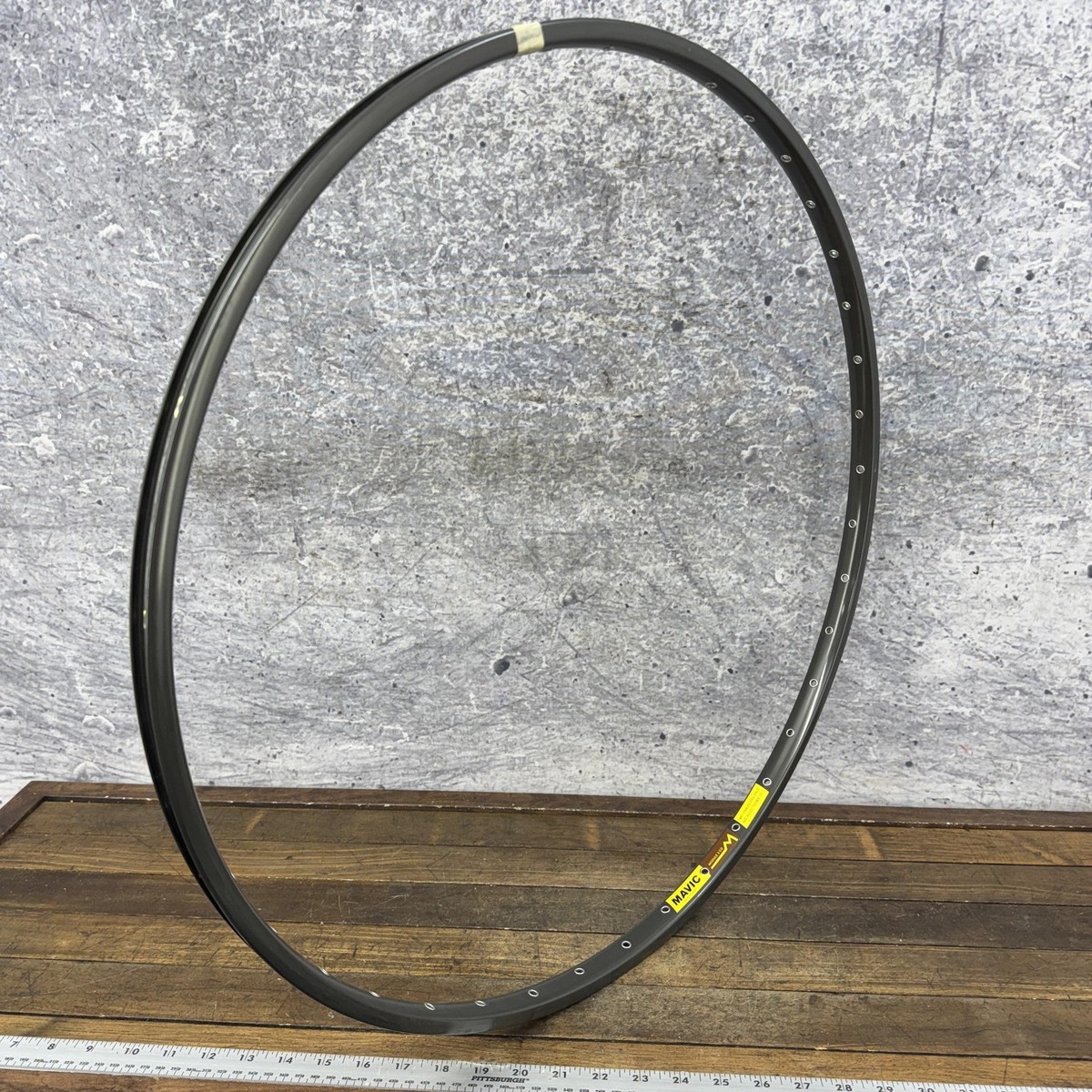 Vintage Mavic Module 3 CD 700c Rim 40H Gray Eyeleted Clincher