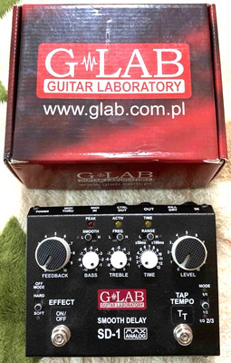 G-LAB Guitar Laboratory SD-1 Smooth Delay Guitar Effect Pedal