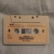 Vintage 1985 World of Wonder Teddy Ruxpin Cassette Tape The Airship