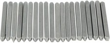 20Pcs/Set Carbon Steel Punch, Pattern Punch Metal Stamp Punch Hole Tool Stamp...