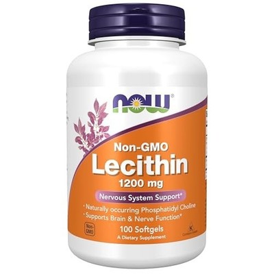 Supplements, Sunflower Lecithin 1200 Mg with Phosphatidyl Choline, 100 Softgels