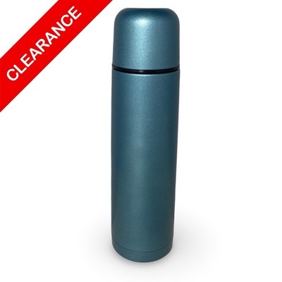 NEW Blue Stainless Steel Vacuum Flask Thermos Bottle 28 oz Leak Proof  10''