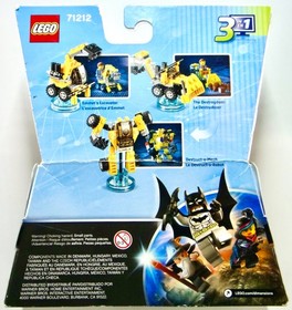 LEGO Dimensions: Lot of 3 - 71213 Bad Cop Fun, 71212 Emmet, 71200 Starter Pack