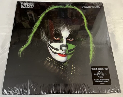 KISS Peter Criss Solo LP Black Vinyl 180Gr Audiophile Poster 2014 release Sealed