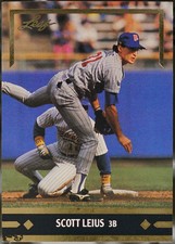 1991 Leaf - Gold Leaf Rookies Baseball Scott Leius #BC1 NM